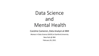 Exploring Data Science in Mental Health