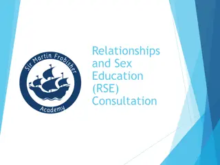 Understanding Relationships and Sex Education (RSE)