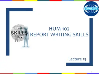 Improve Report Writing Skills: Effective Communication Tips