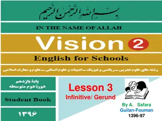 Understanding Gerunds and Infinitives in English