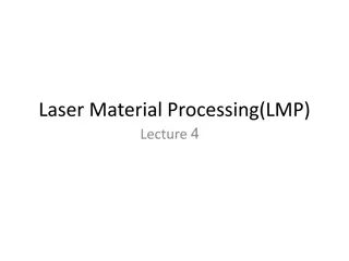 Laser Material Interaction Insights
