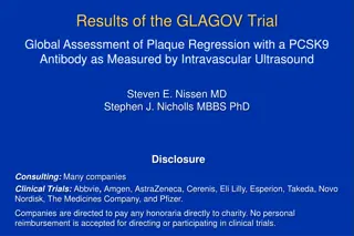 Glagov Trial Results: Plaque Regression with PCSK9 Antibody