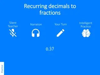 Decimal to Fraction Conversion Guide