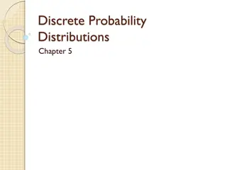 Probability Distributions Overview