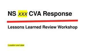 NS.xxx Lessons Learned Review Workshop Insights