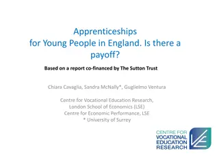 Apprenticeships for Young People in England: A Report Analysis