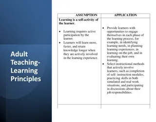 Active Learning Principles for Effective Education