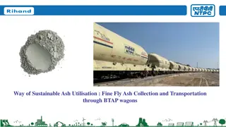 Sustainable Ash Utilisation Through BTAP Wagons