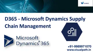 D365 Functional Training Hyderabad - Dynamics 365 Finance and Operations Training