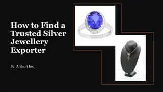 How to Find a Trusted Silver Jewellery Exporter​