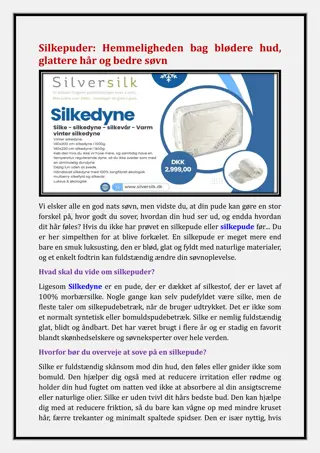 Silkedyne