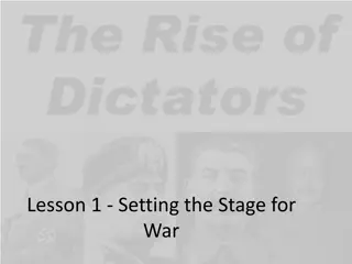 Seeds of Conflict: Causes of WWII