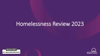 Waltham Forest Homelessness Review 2023 Update