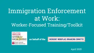 Worker-Focused Immigration Enforcement Training
