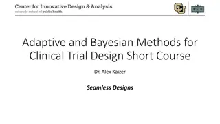Adaptive and Bayesian Methods for Clinical Trial Design Course