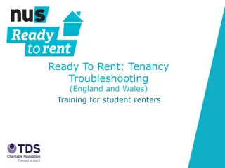 Tenancy Troubleshooting Workshop for Student Renters