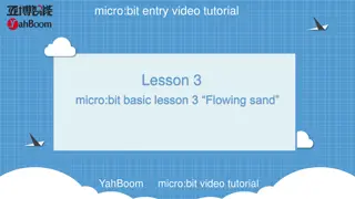 Learn Micro:bit Gyroscope Functions