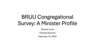 BRUU Congregational Survey: Minister Profile and Feedback Analysis