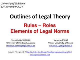 Legal Theory Outlines and Elements