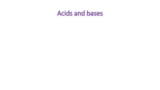 Understanding Acids and Bases in Chemistry