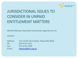 Understanding Unpaid Entitlement Issues