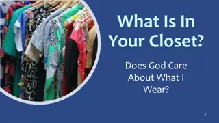 Principles of Modesty in Dressing