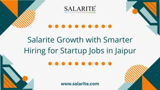 Salarite Growth with Smarter Hiring for Startup Jobs in Jaipur