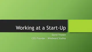 Working at a Start-Up