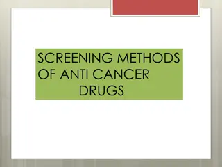 Methods of Screening Anti-Cancer Drugs