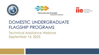 Flagship Language Learning Programs for Undergraduate Students