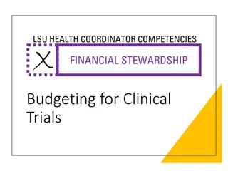 Streamlining Clinical Trial Budget Development Workflow