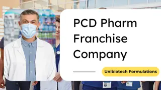 PCD Pharma Franchise Business Opportunity – Join Unibiotech Formulations