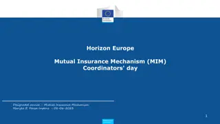 Understanding the Horizon Europe Mutual Insurance Mechanism (MIM)