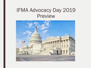 IFMA Advocacy Day 2019 Preview and Schedule