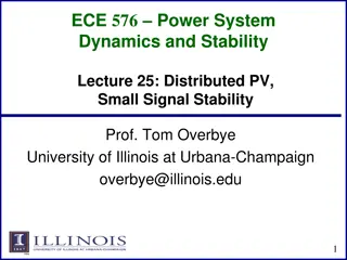 Power System Dynamics and Stability Lecture Details