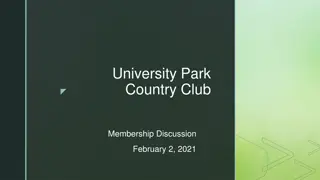 Country Club Membership Discussion