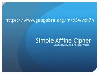 Unveiling Affine Cipher Techniques