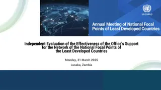 Evaluation of National Focal Points Support Network
