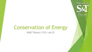 Study the Relationship Between Potential and Kinetic Energy