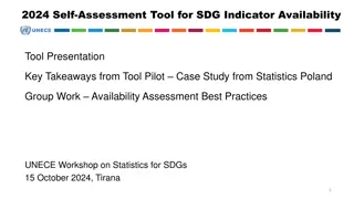Assessment Tool for SDG Indicator Availability