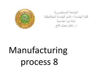 Optimizing Manufacturing Process: Engineering and Analysis