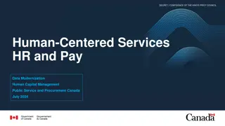 Human-Centered Services Modernization in Government