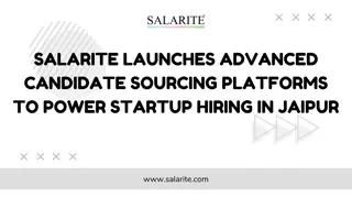 Salarite Launches Advanced Candidate Sourcing Platforms to Power Startup Hiring in Jaipur
