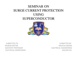 Superconductor Surge Current Protection Seminar