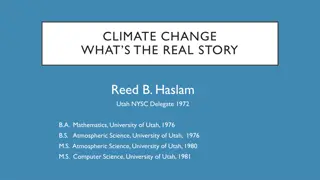 Understanding Climate Change: Insights from Reed B. Haslam, NYSC Delegate 1972