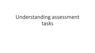 Mastering Assessment Tasks Checklist
