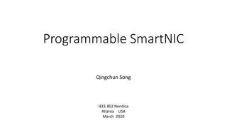 SmartNIC Applications and Advantages