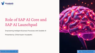 Top SAP AI Training in Ameerpet | SAP Artificial Intelligence