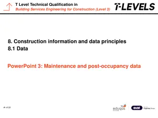 Maintenance Principles in Building Services Engineering