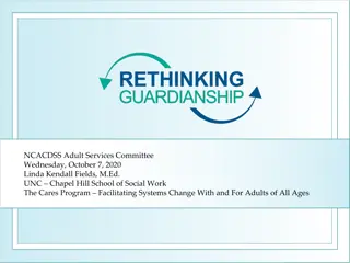 Facilitating Systems Change for Adults of All Ages